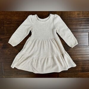 CAT & JACK™ | Toddler Girls' Cozy Dress - Beige 3T